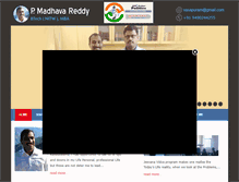 Tablet Screenshot of madhavareddy.org